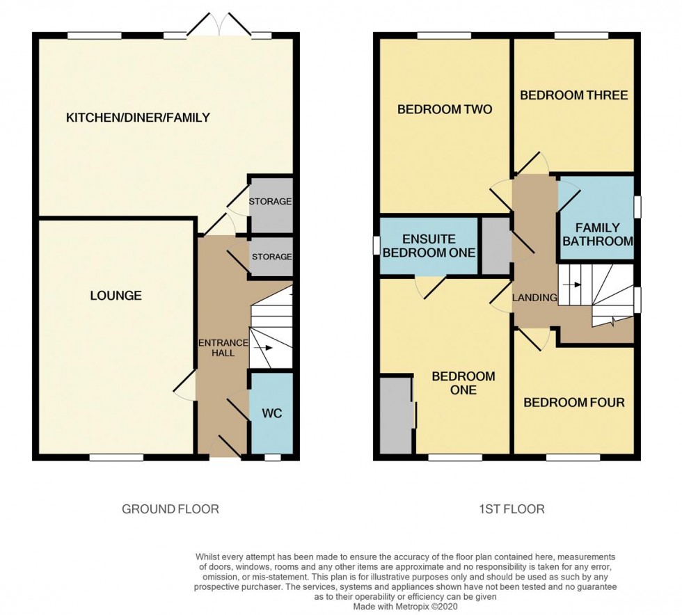 Floorplan for Manor Road, Barton Seagrave