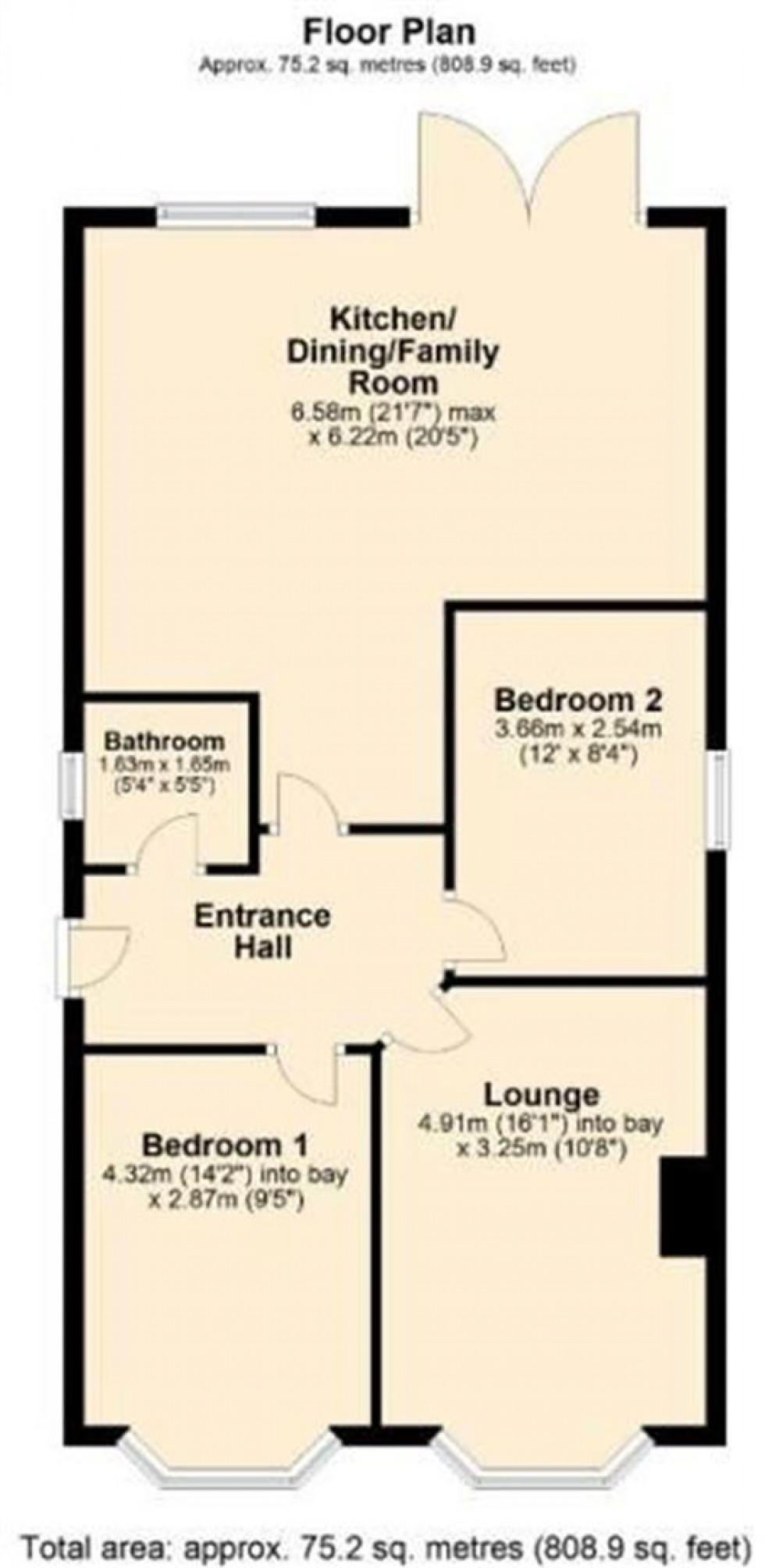 Floorplan for Queenswood Avenue, Boothville