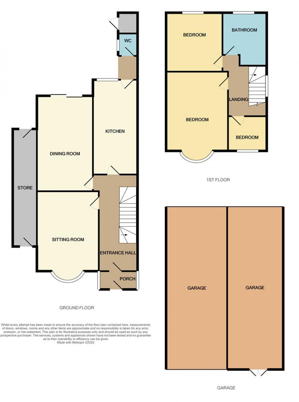 Floorplan for Queens Park Parade, Queens Park