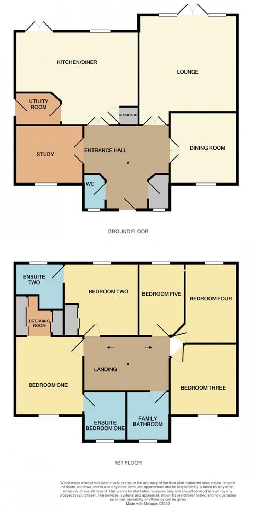 Floorplan for Hawthorn Avenue, Mawsley Village