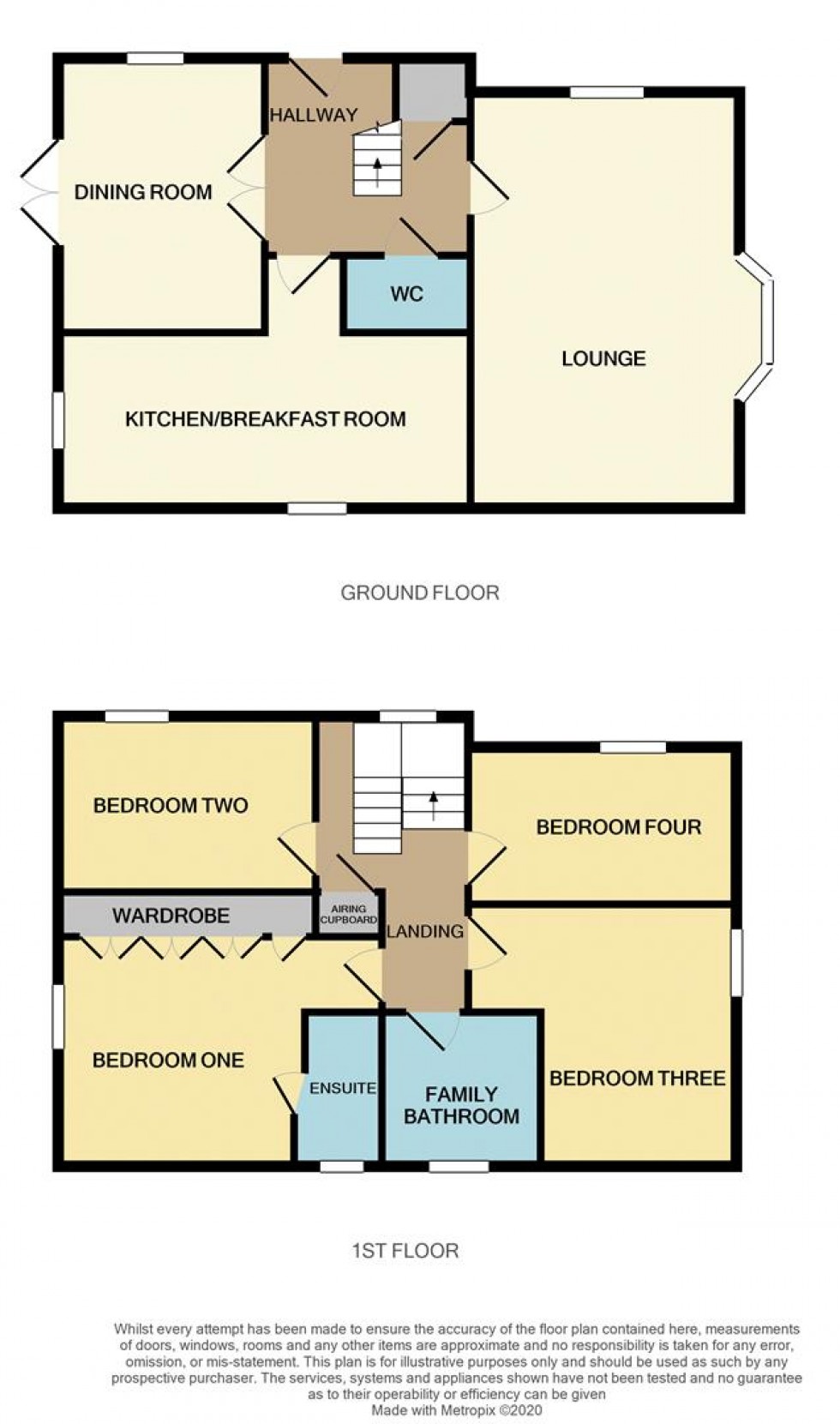 Floorplan for Nethertown Way, Mawsley Village