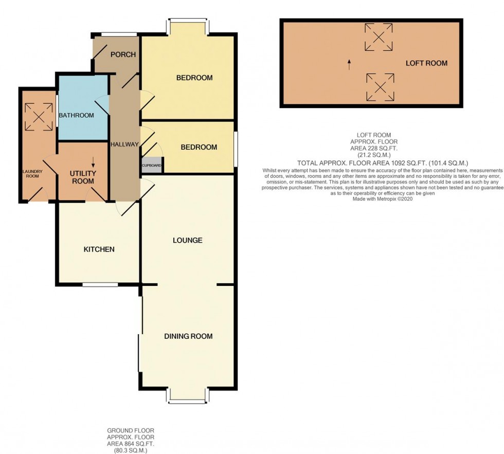 Floorplan for Park Close, Earls Barton