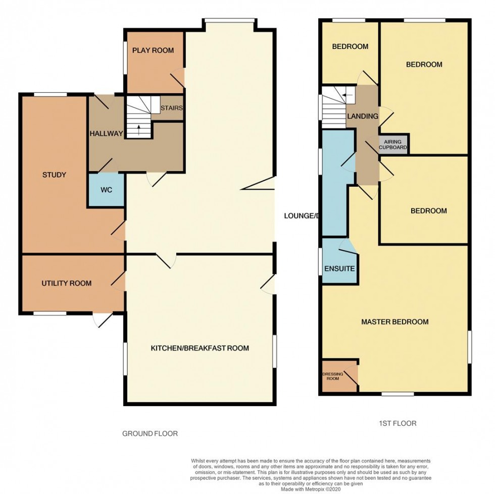 Floorplan for Spring Gardens, Earls Barton