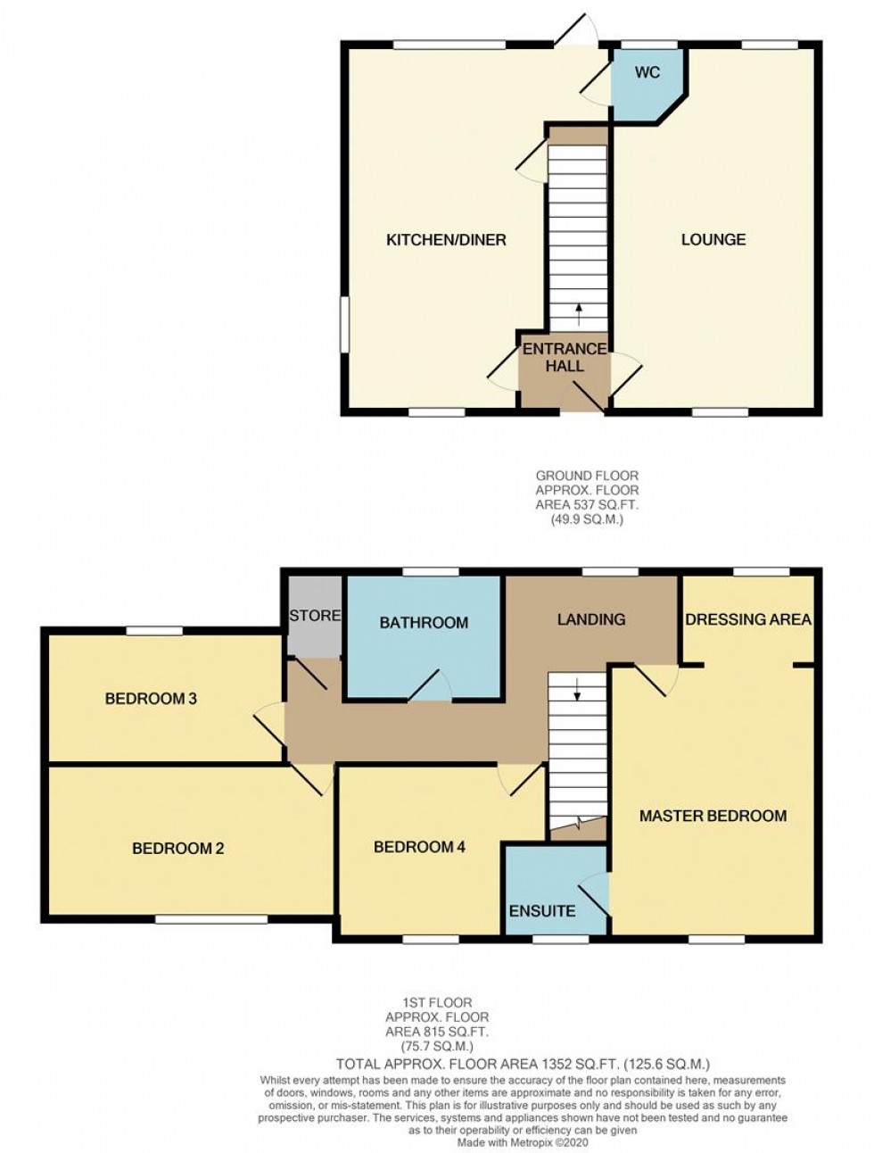 Floorplan for Bristle Street, Upton