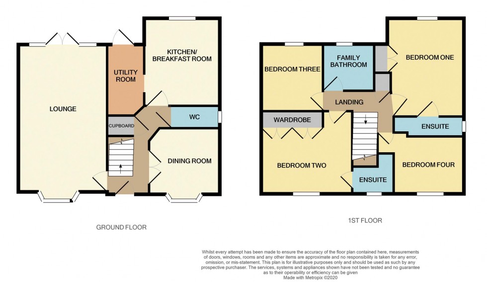 Floorplan for Padmans Close, Mawsley Village, KETTERING