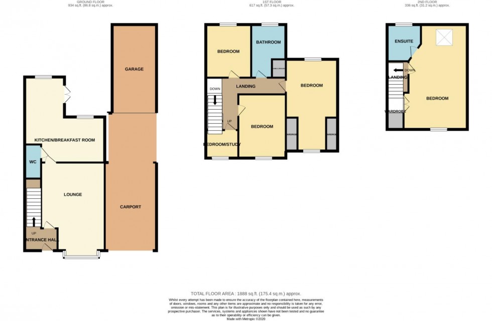 Floorplan for Kent Road South, Marina Gardens