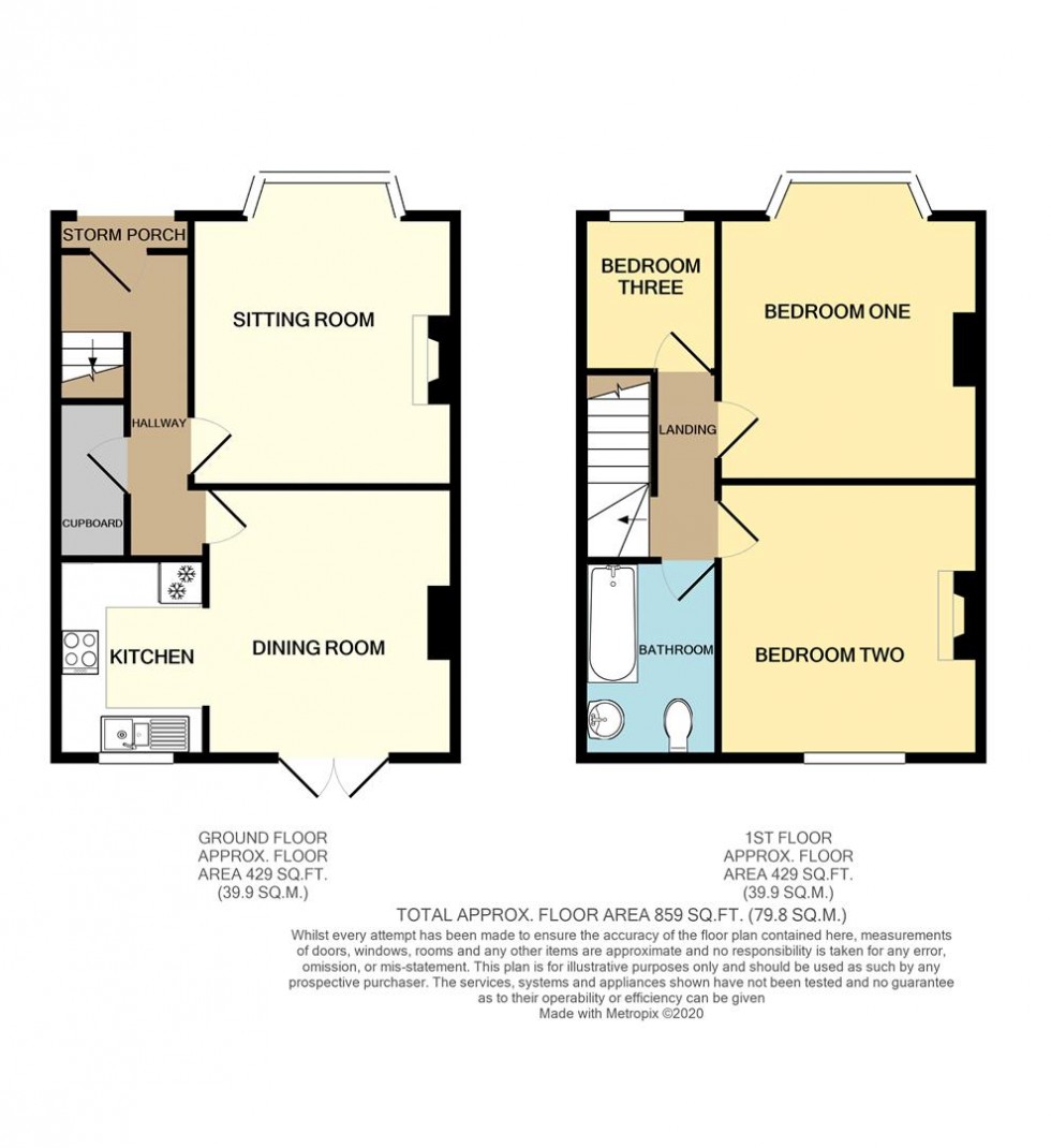 Floorplan for 78 Southampton Road, NORTHAMPTON