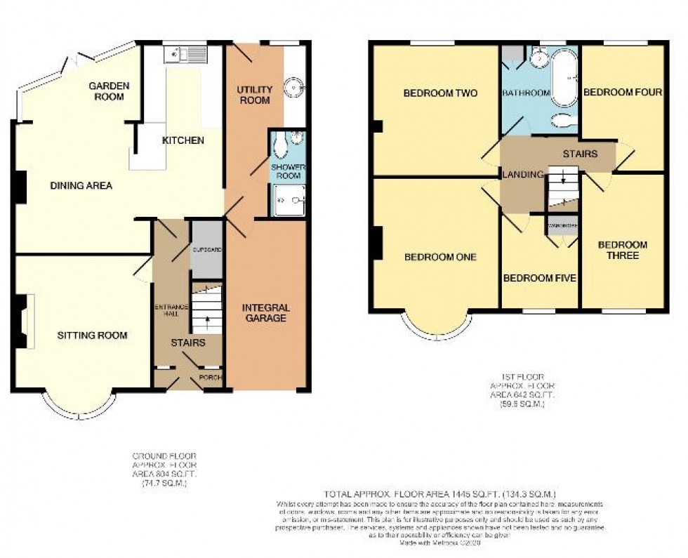 Floorplan for Southfield Road, Duston, NORTHAMPTON