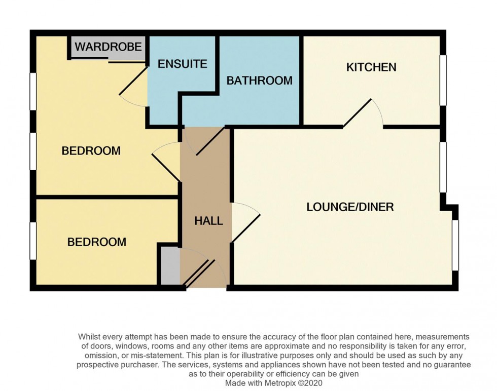 Floorplan for Thornton Hall Close, Northampton