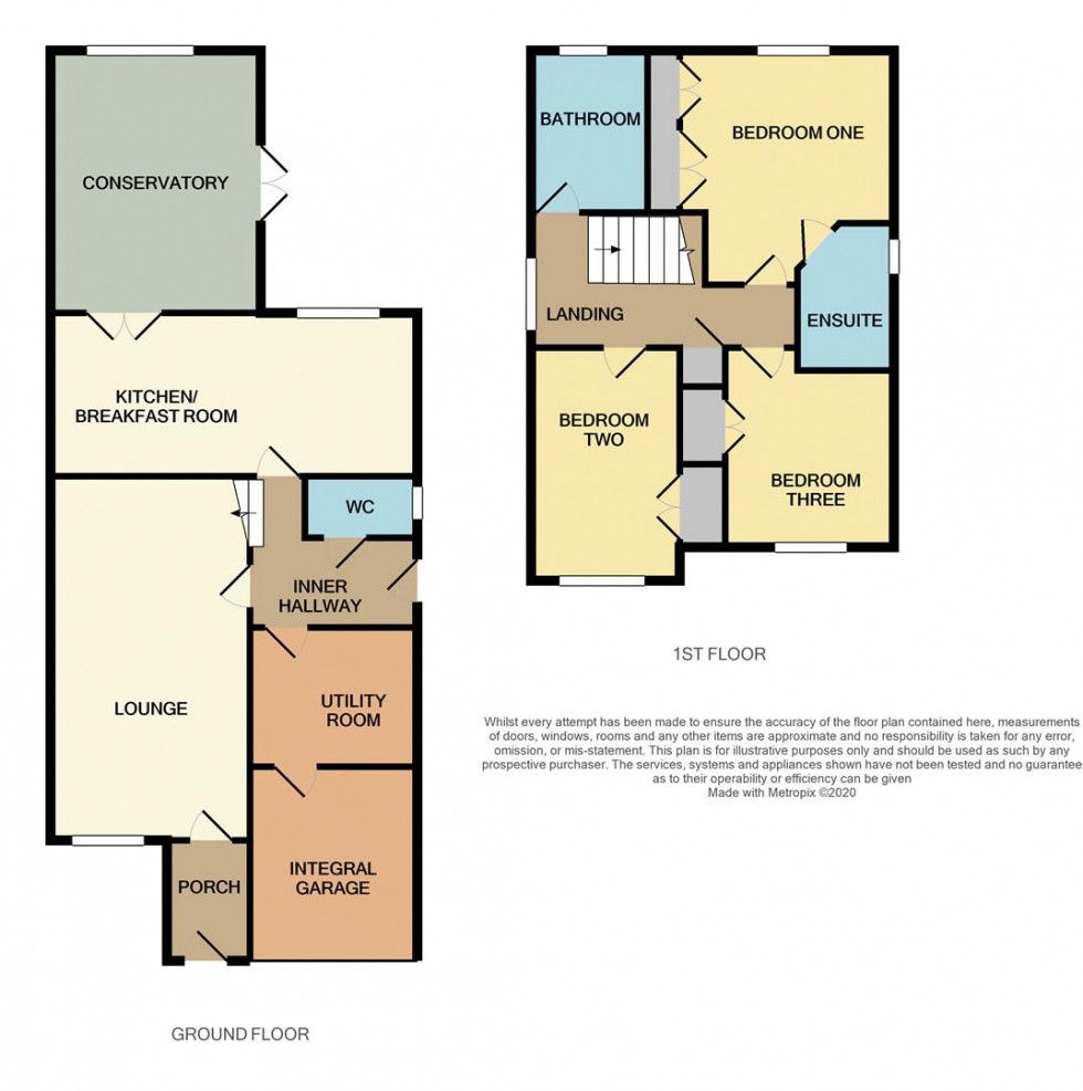 Floorplan for Evesham Close, WELLINGBOROUGH