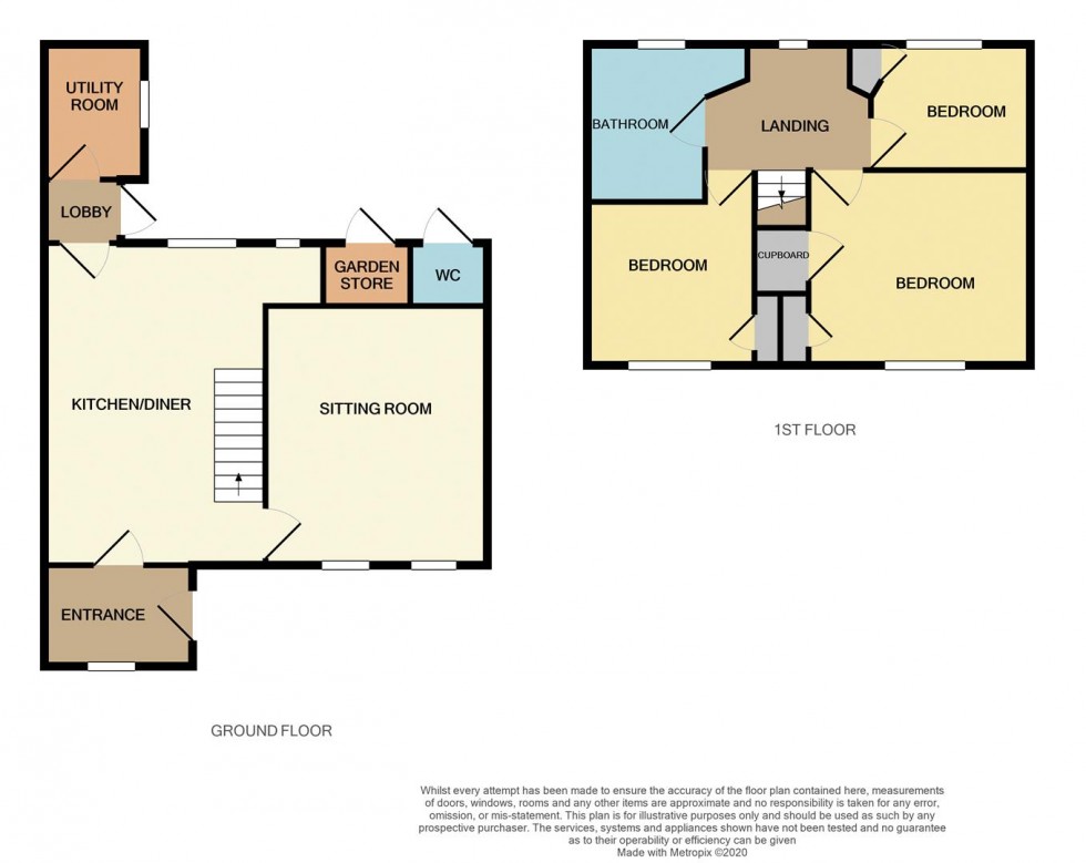 Floorplan for Farmclose Road, Wootton, NORTHAMPTON