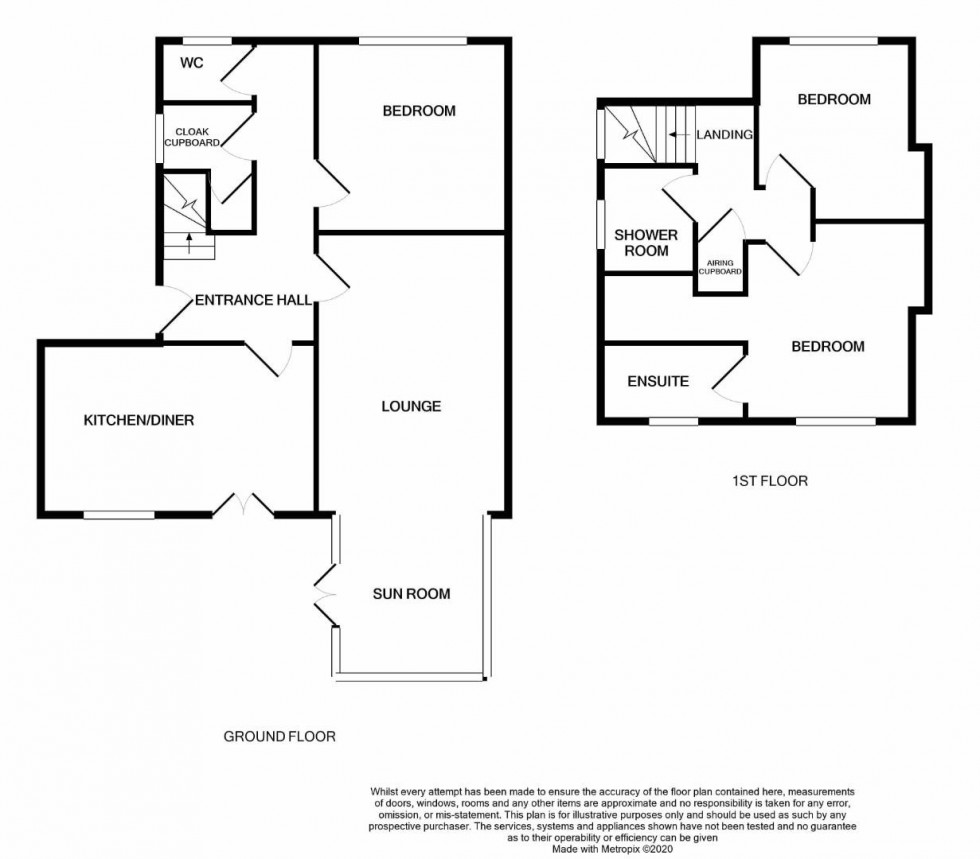 Floorplan for Partridge Close, Northampton