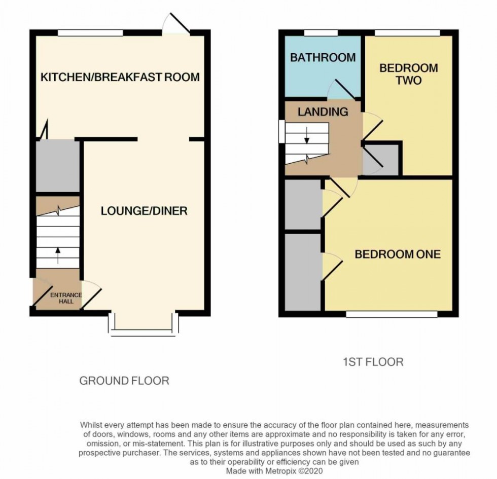 Floorplan for Probyn Close, Northampton