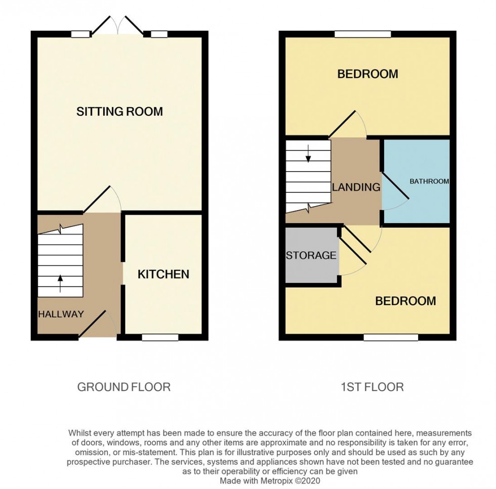 Floorplan for Aster Close, Northampton