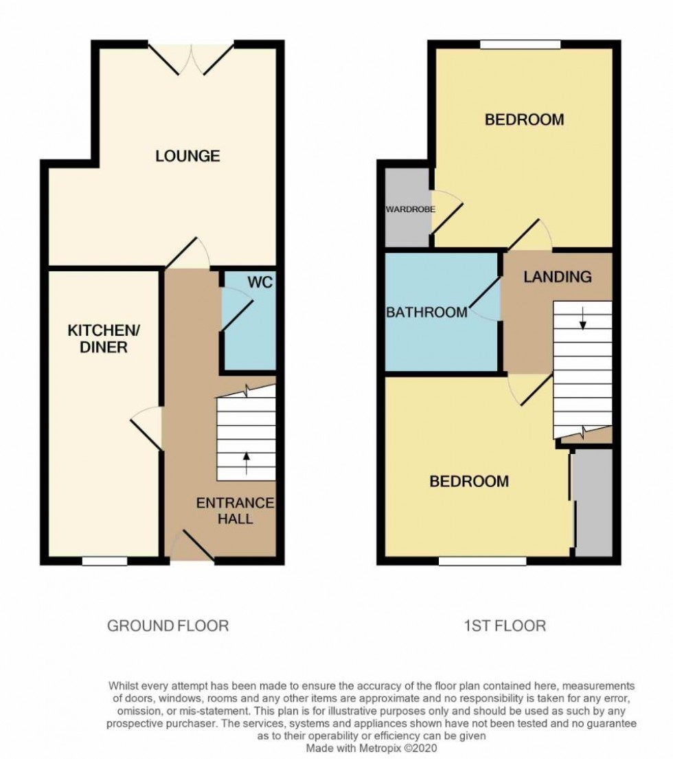 Floorplan for 4 Swan Lane, Roade, NORTHAMPTON