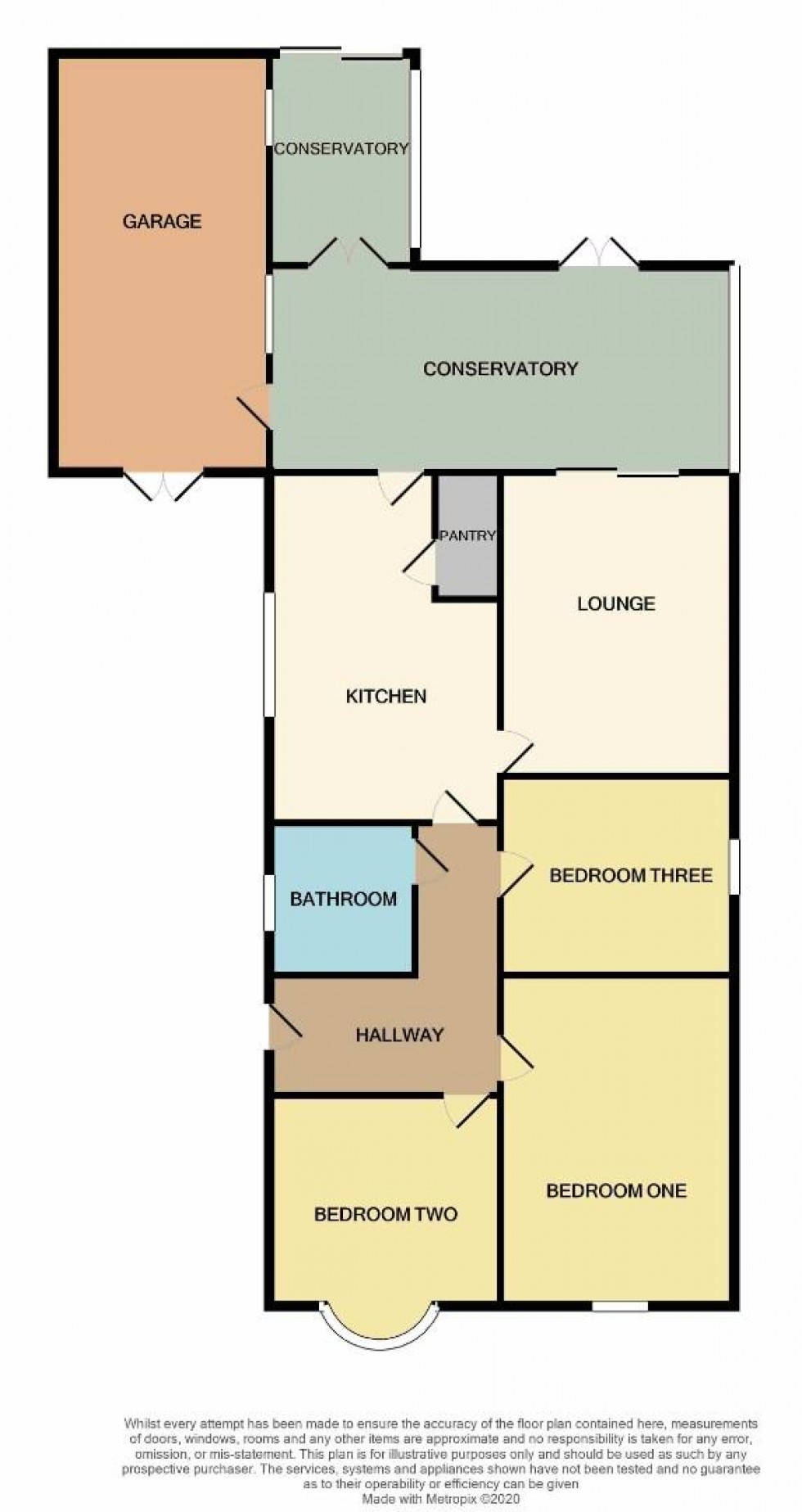 Floorplan for Woodside Avenue, Northampton