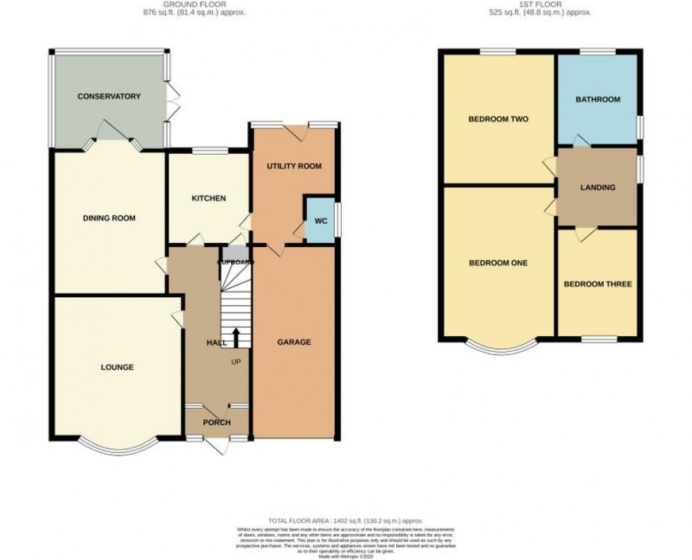 Floorplan for Oaklands Drive, Northampton