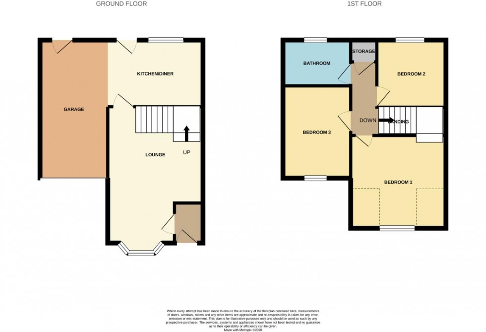 Floorplan for Lordswood Close, Wootton, Northampton