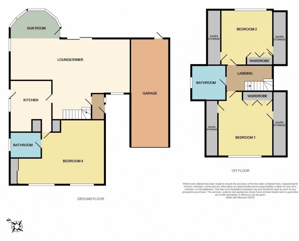 Floorplan for Penfold Drive, Great Billing, Northampton