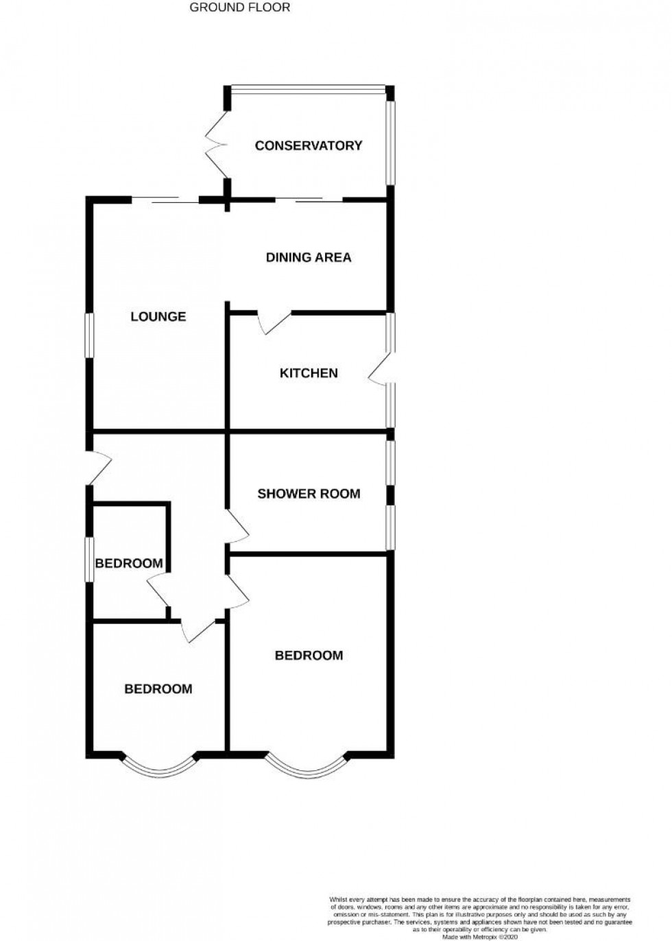 Floorplan for 65 Lingswood Park, NORTHAMPTON