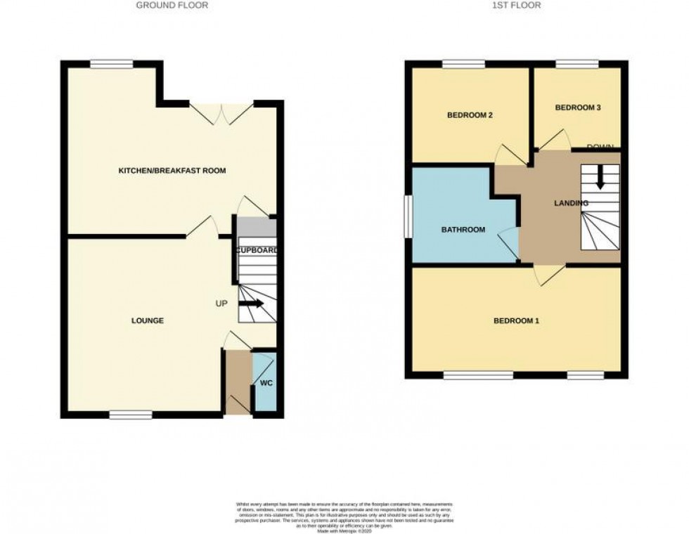 Floorplan for King Street, Earls Barton, NORTHAMPTON