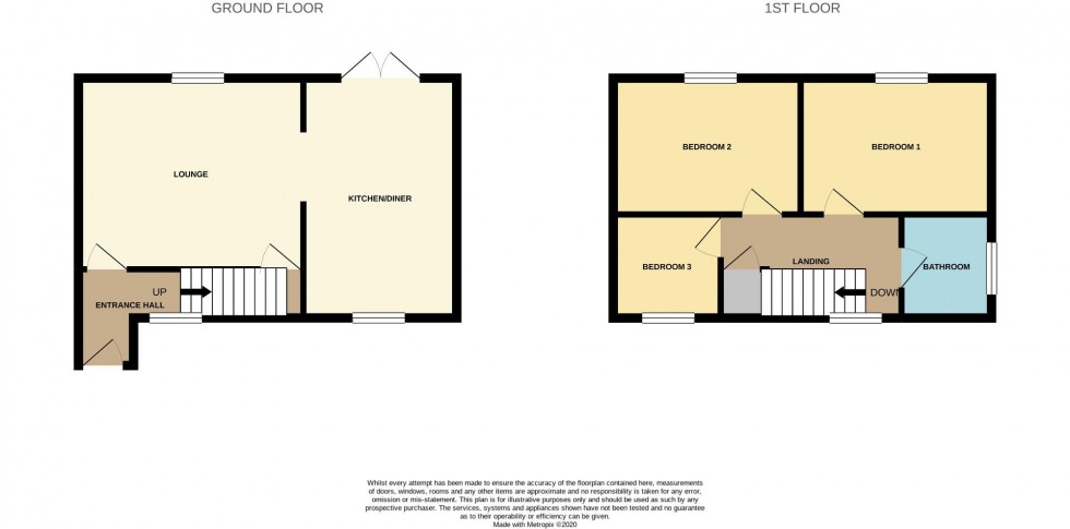 Floorplan for Gresham Drive, West Hunsbury