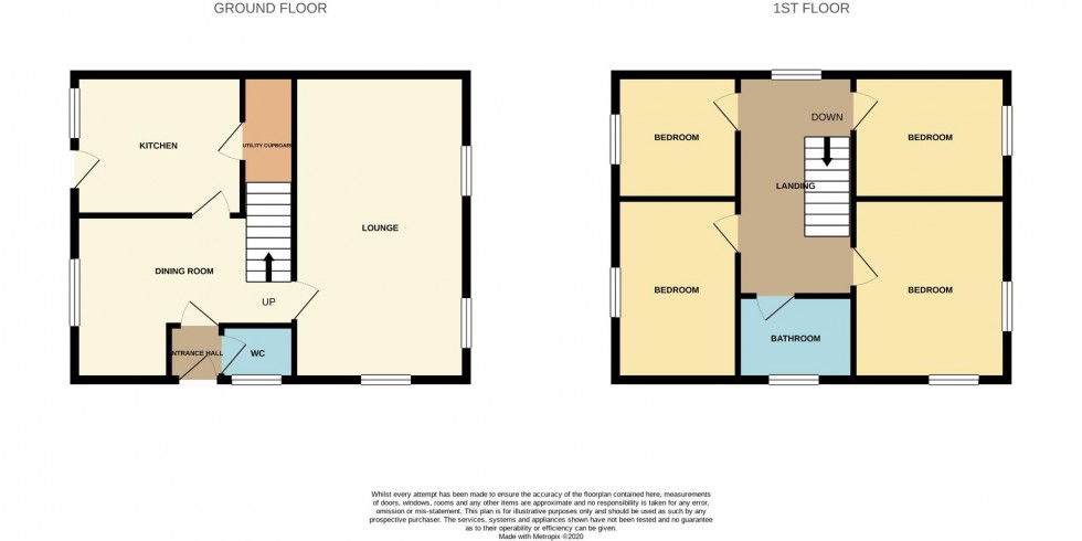 Floorplan for Yewtree Court, Boothville