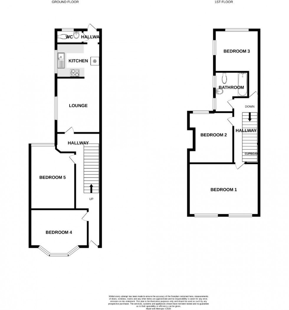 Floorplan for Stimpson Avenue, Northampton