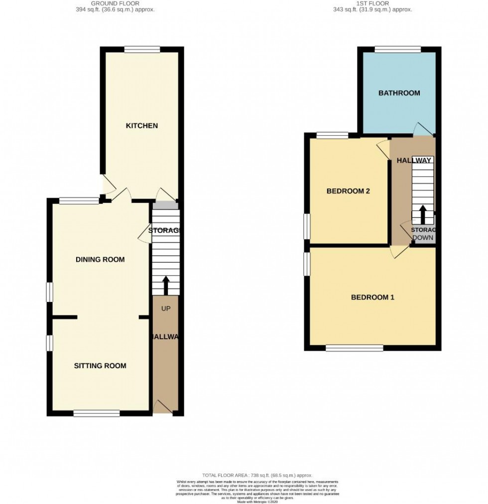 Floorplan for Orchard Street, St James, Northampton