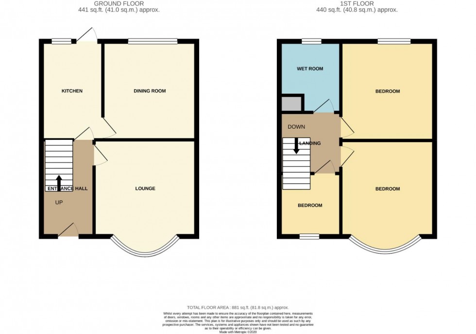 Floorplan for Lyncroft Way, Kingsthorpe Hollow