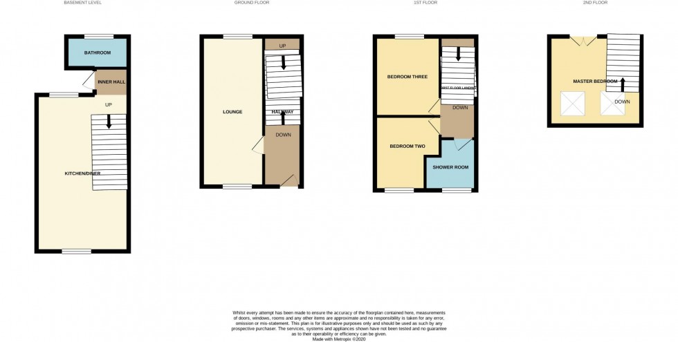 Floorplan for Vernon Terrace, Northampton