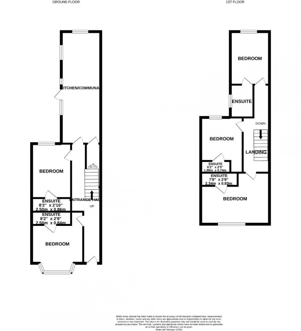 Floorplan for Euston Road, Northampton