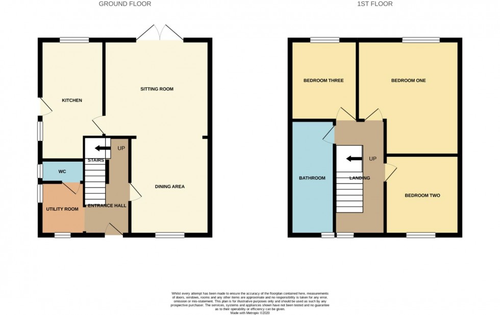 Floorplan for Saxon Street, Northampton