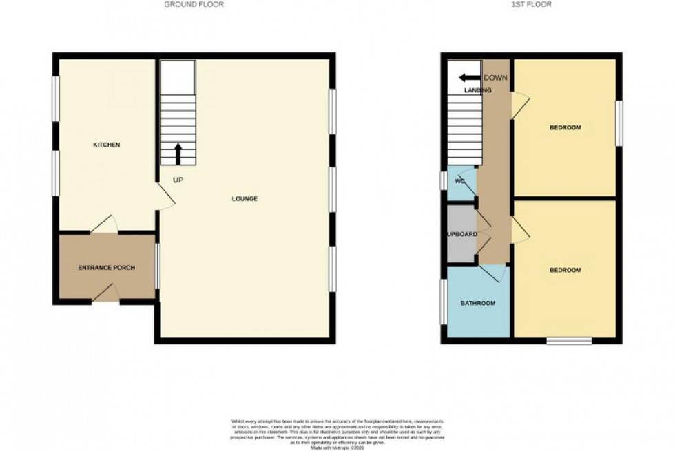 Floorplan for High Street, Great Doddington