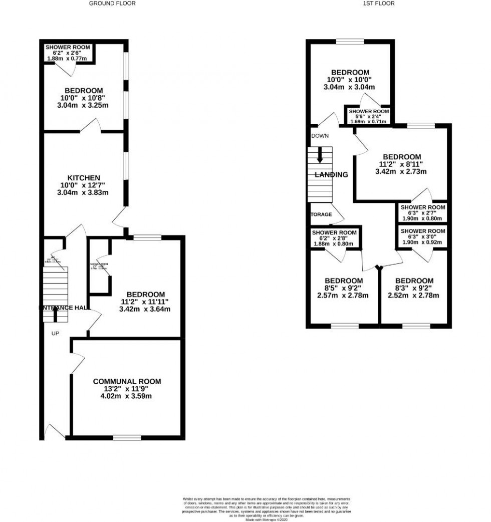 Floorplan for Abbey Road, Northampton