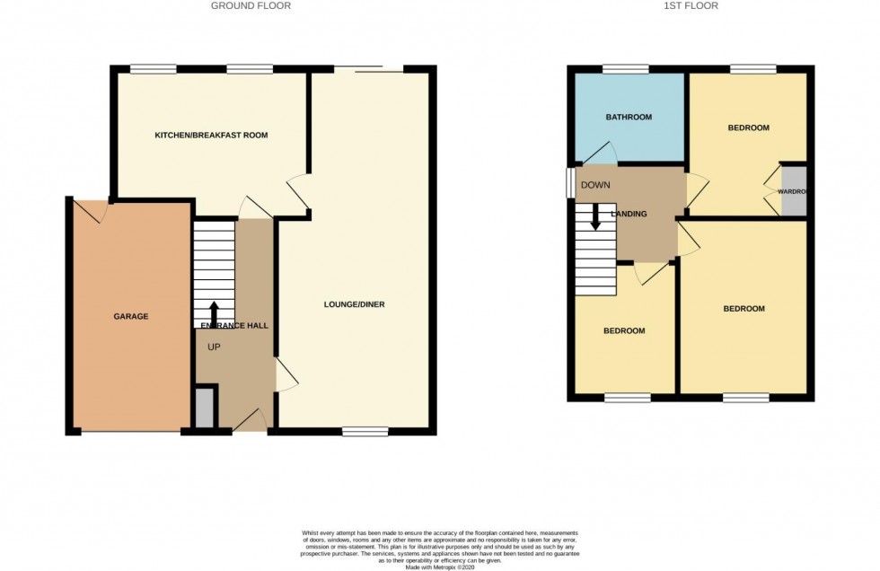 Floorplan for Pytchley Way, Brixworth, Northampton