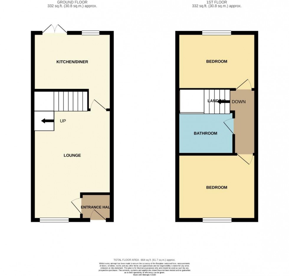 Floorplan for The Knoll, BRIXWORTH