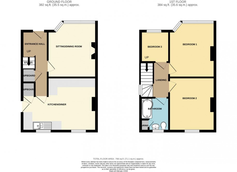 Floorplan for Parkfield Avenue, Delapre, NORTHAMPTON