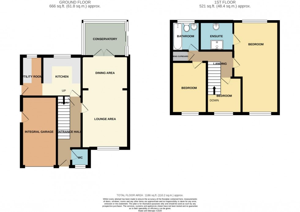 Floorplan for Heather Lane, Northampton