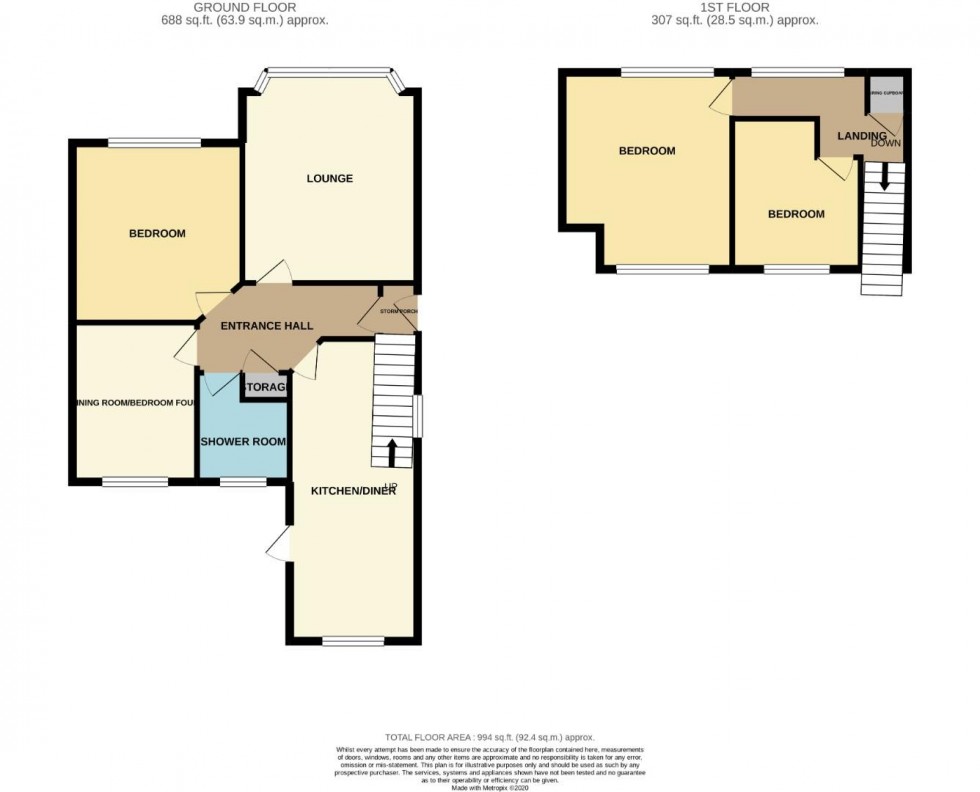 Floorplan for 13 Stonelea Road, Sywell, NORTHAMPTON