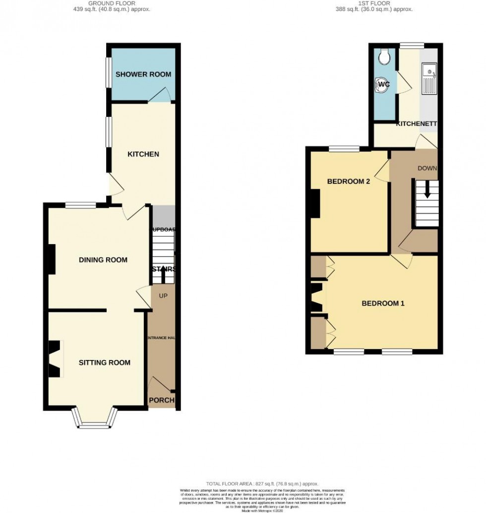 Floorplan for St. Leonards Road, Far Cotton, Northampton