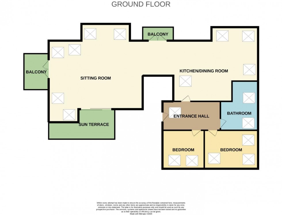 Floorplan for Ivy Gate, Palmerston Road, Abington, Northampton