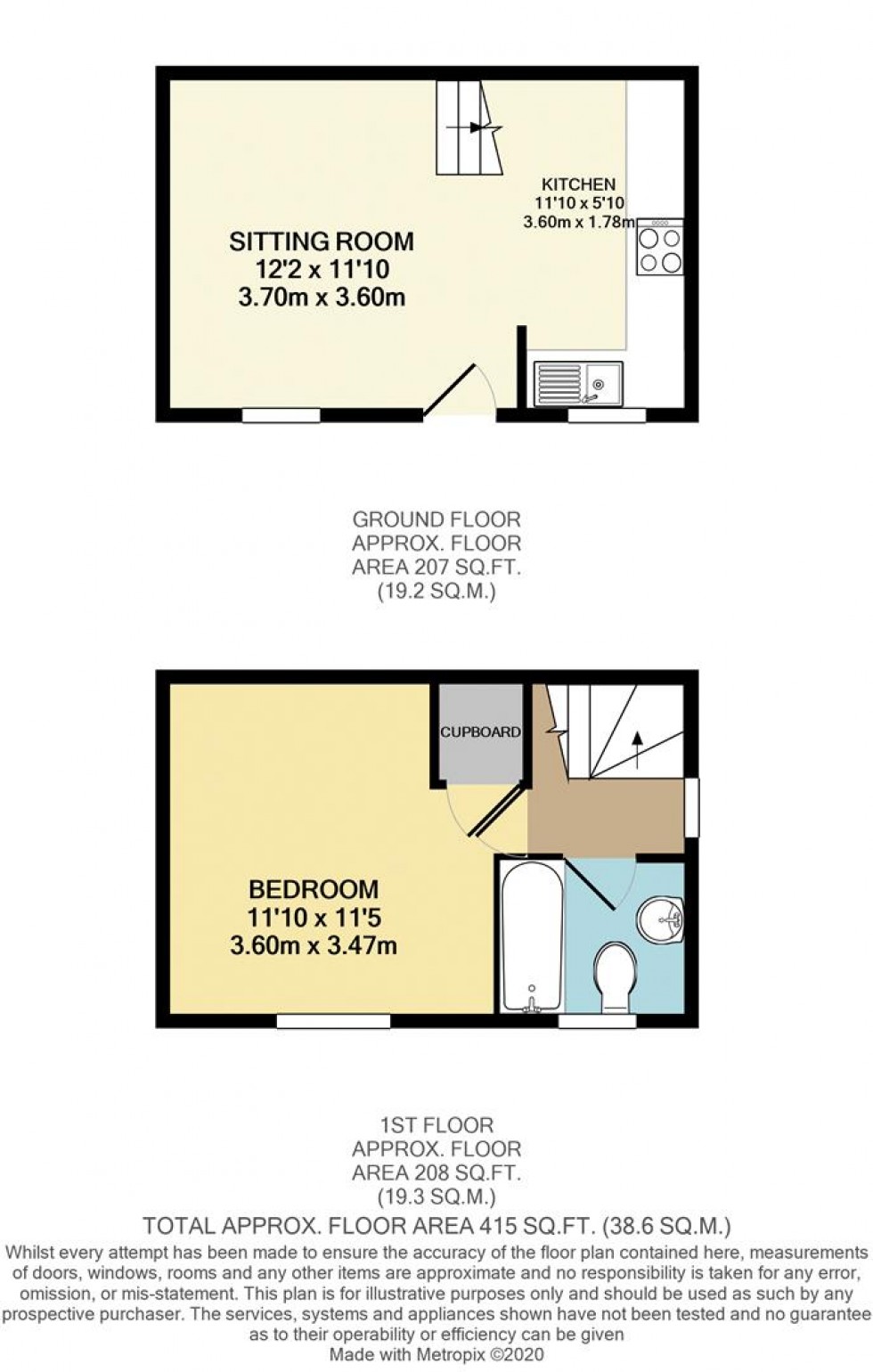 Floorplan for Lindisfarne Way, Northampton