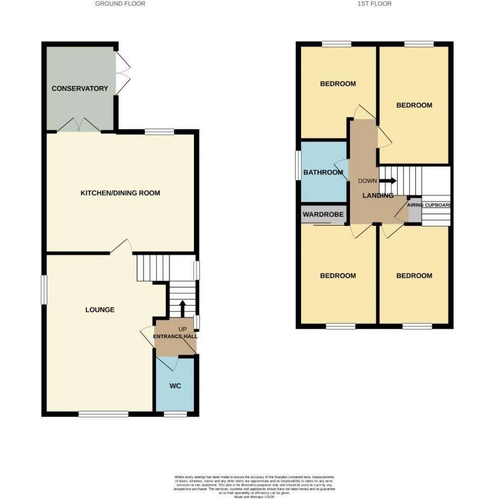 Floorplan for Grass Slade, Brixworth, Northampton