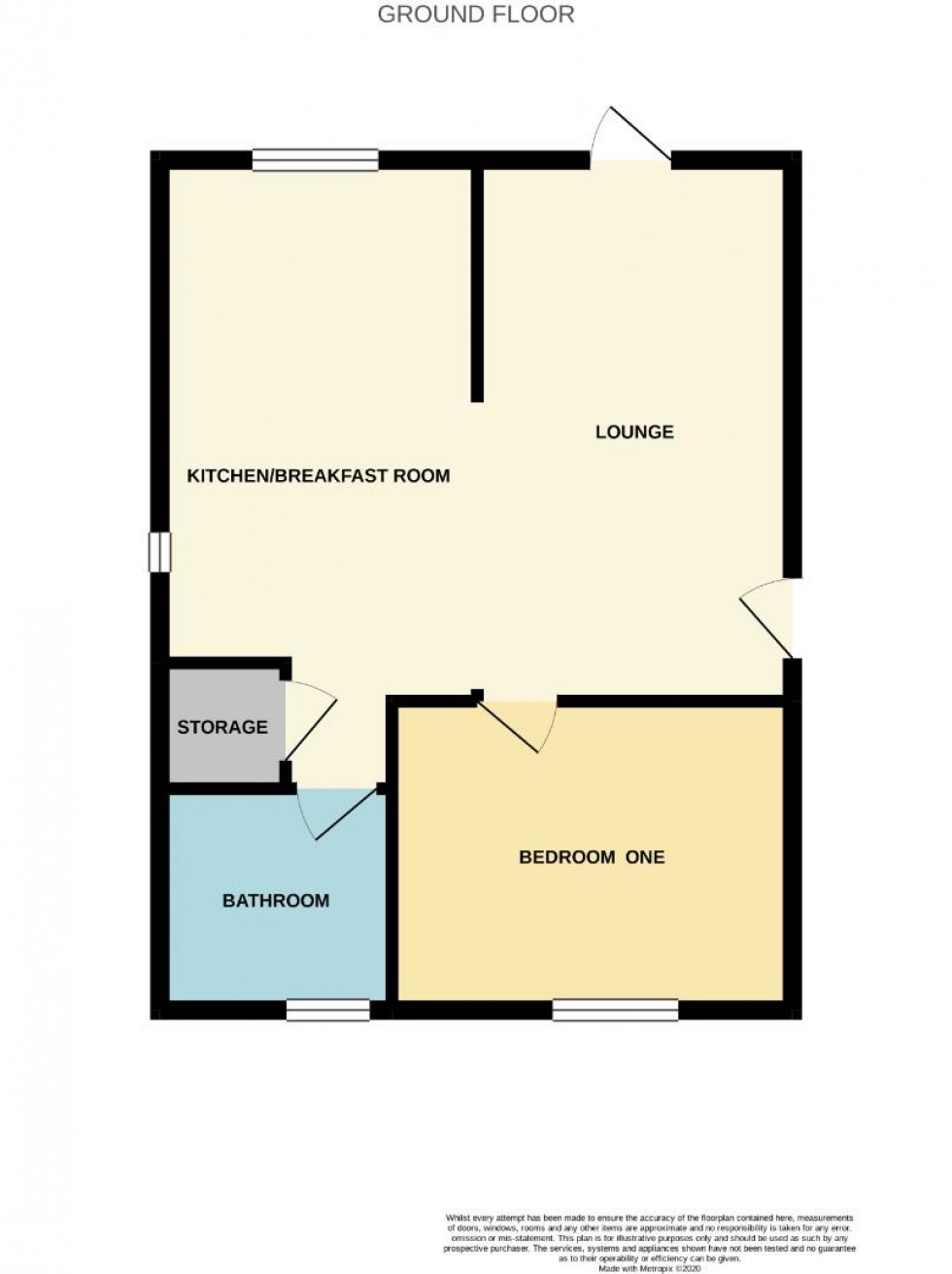 Floorplan for Barnwell Court, Mawsley, Kettering