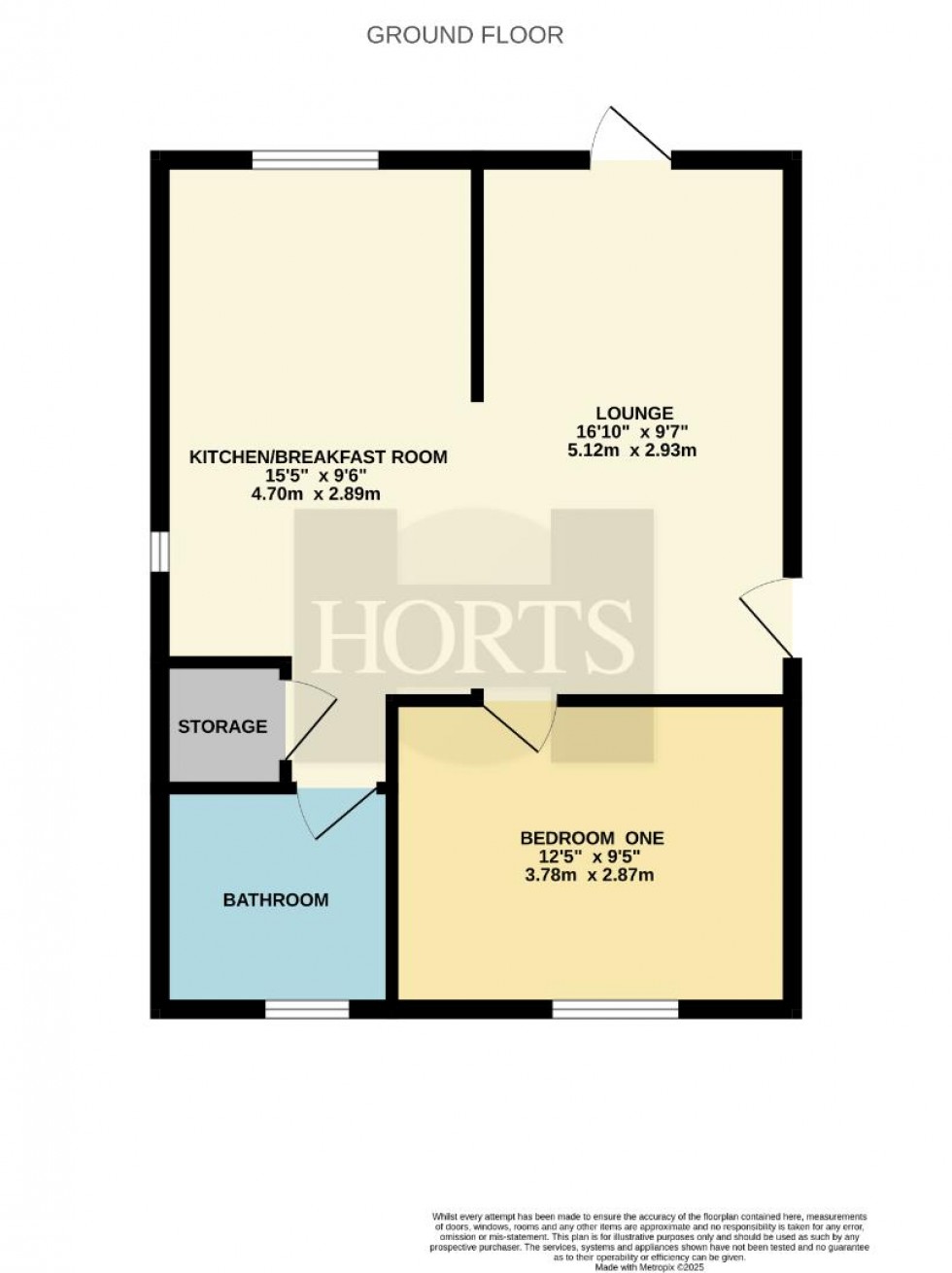 Floorplan for Barnwell Court, Mawsley, Kettering