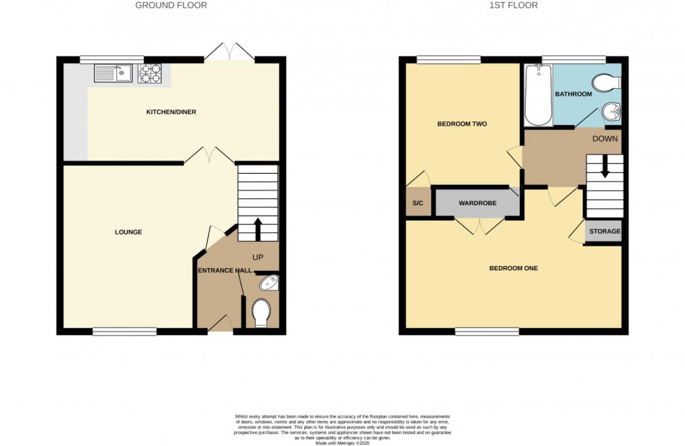 Floorplan for Nene Place, Northampton