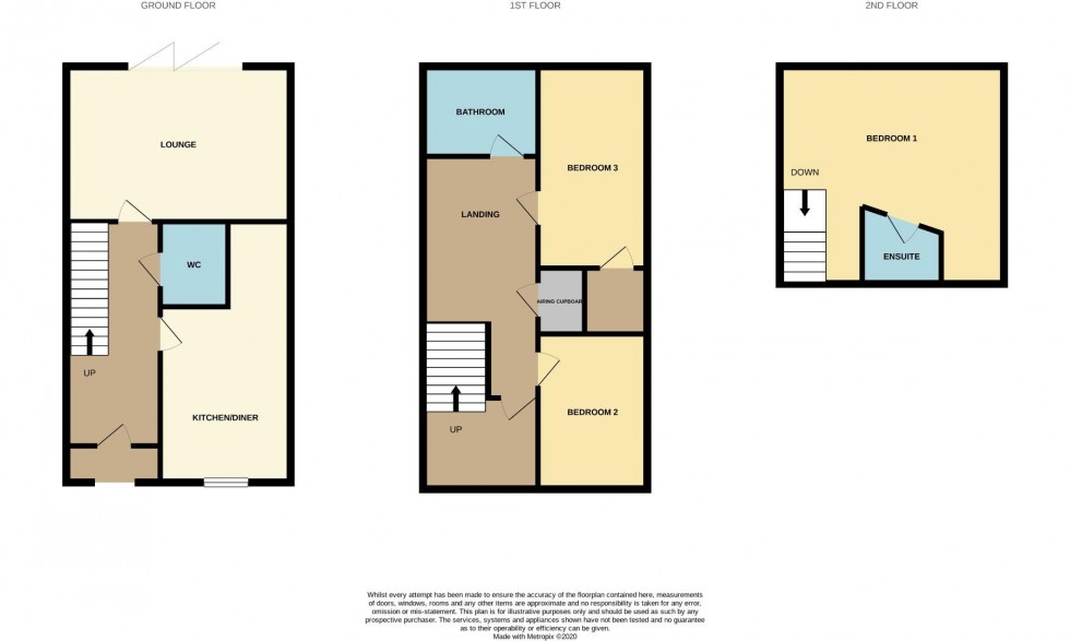 Floorplan for Ardington Road, Northampton