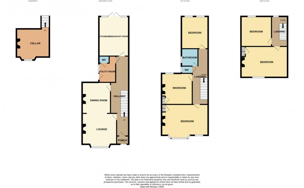 Floorplan for Broadway, Northampton