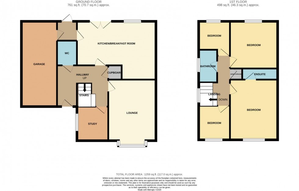 Floorplan for Shurville Close, Earls Barton, NORTHAMPTON